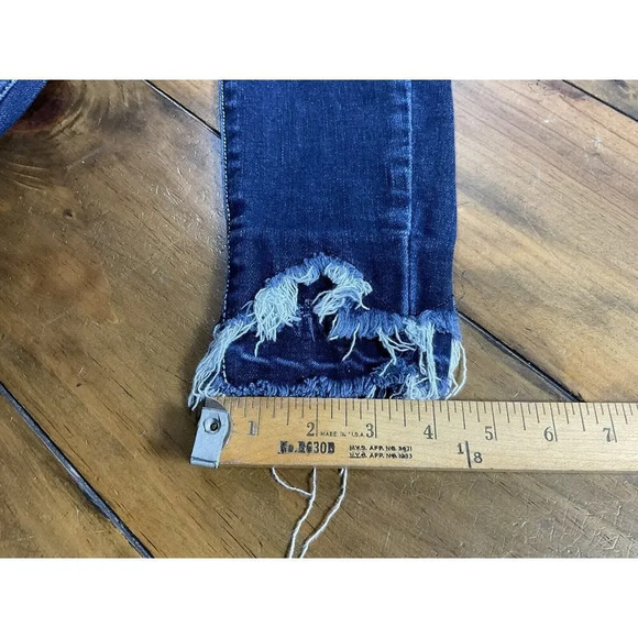 KANCAN Women’s Jeans Estilo Raw Hem Size 3/25 Blue 5-Pocket - Picture 11 of 12